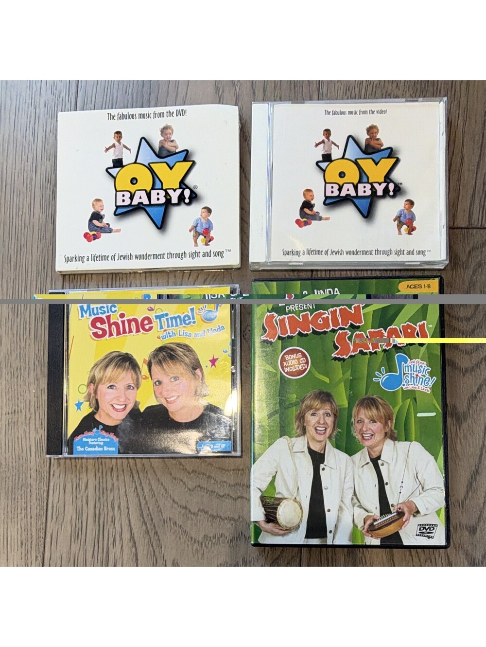 Lisa & Linda - OyBaby! (2013) CD Album, PJ Library, Children's Nursery Rhymes